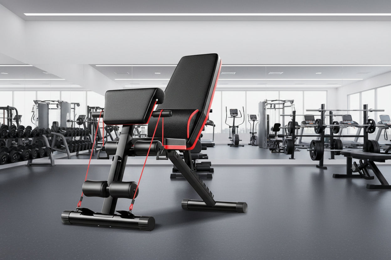 Adjustable Weight Bench Incline Decline Foldable Full Body Workout Gym Exercise for Home Gym Strength Training Incline