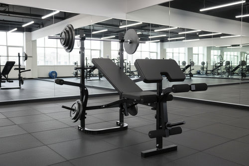 800LB 6-in-1 Weight Bench Set – Full Body Strength Training with Leg Extension for Home Gym