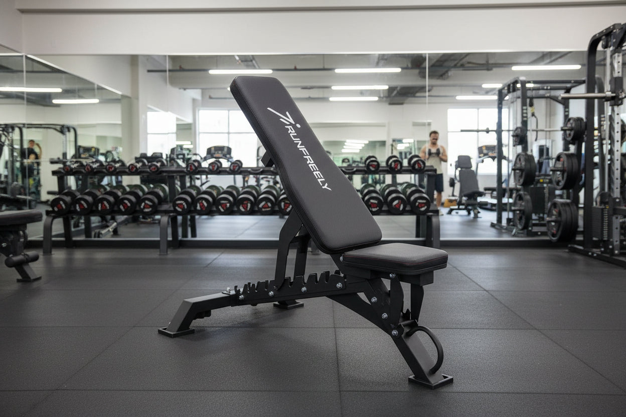 Heavy Duty Weight Bench 1000LB Capacity Adjustable FID Workout Bench Weight Lifting Bench Press for Gym and Home Gym