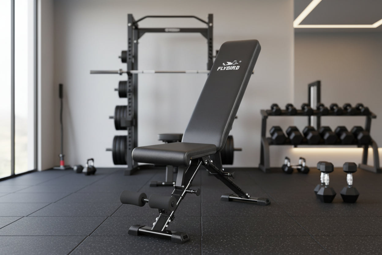 800LB Adjustable Weight Bench – 11-Position FID Bench Press for Home Gym