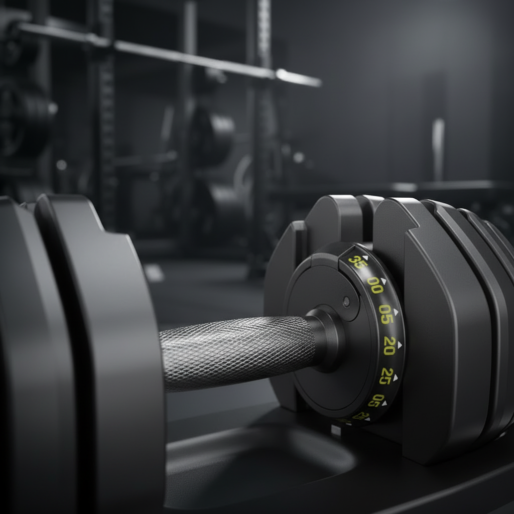RitKeep Dumbbell - Grip Close-up
