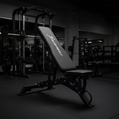 1000LB FID bench product shot low 45 degree angle